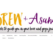 Tablet Screenshot of brewasanas.com